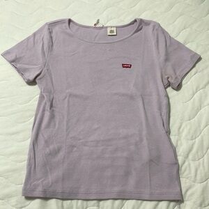 Levi's Honey Ribbed Logo T-Shirt